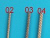 Eureka XXL LH-02 0.75mm x 50cm Metal wire rope, linka holownicza
